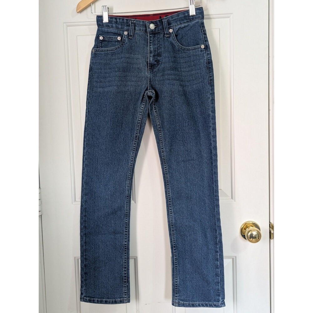 Levis 511 Jeans Youth Boys 14 Regular 27x29 Blue Denim Medium Wash Straight Leg